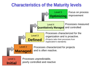 using the Capability Maturity Model to monitor salesforce technology knowledge