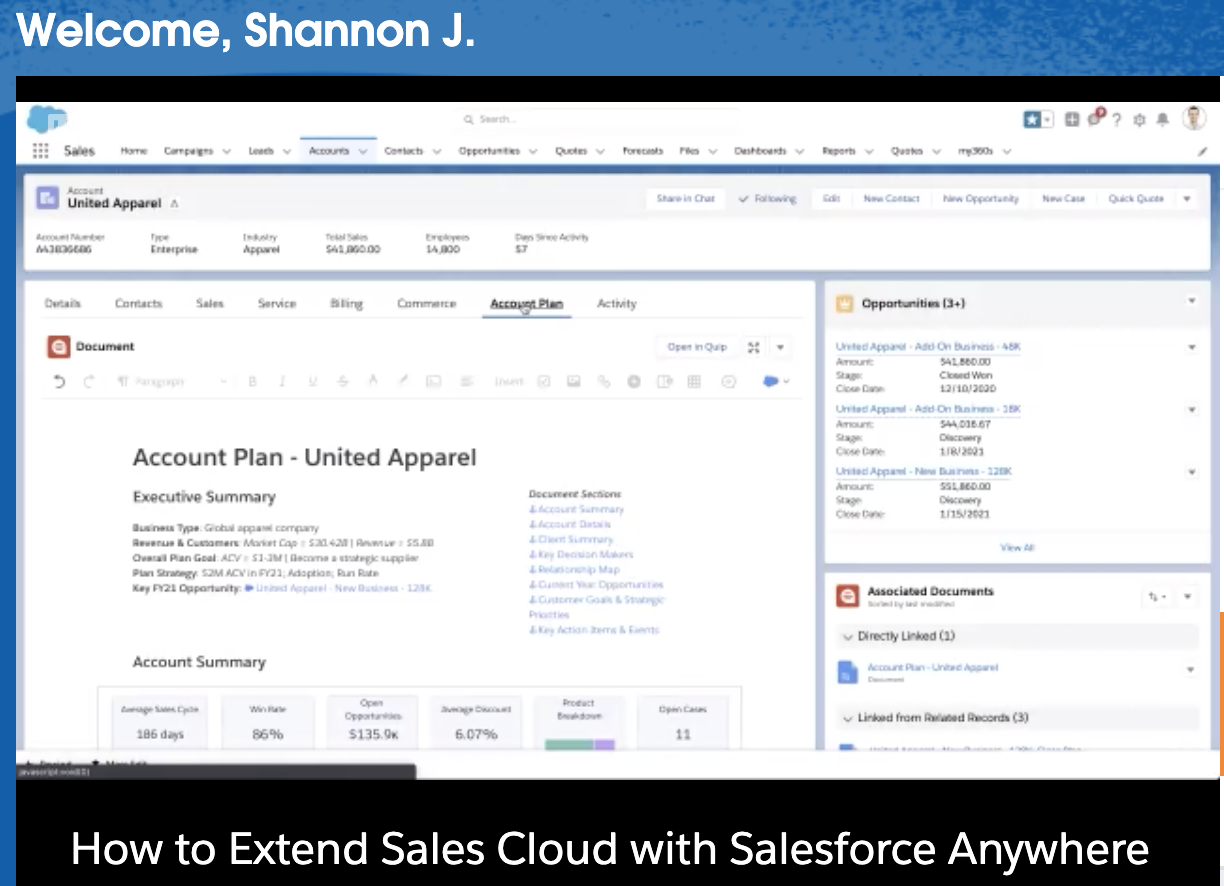  extend sales cloud with salesforce Centered Innovation