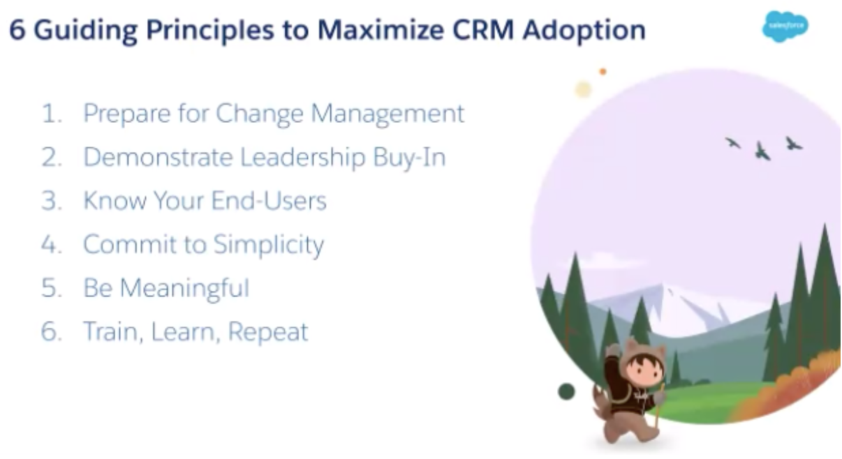 6 Guiding Principles to Maximize CRM Adoption