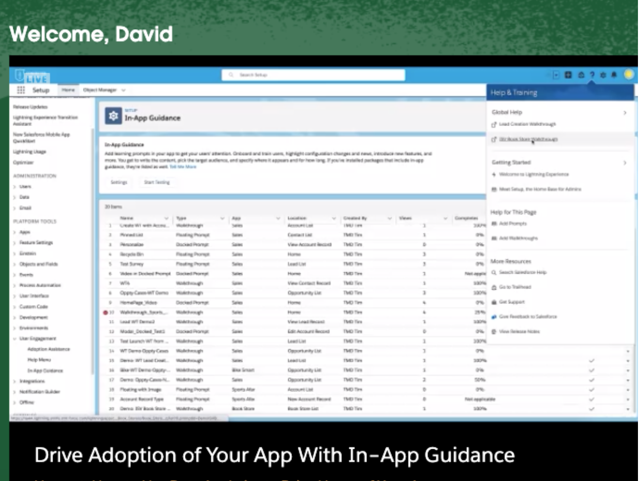 Drive Adoption of Your App With In-App Guidance - David