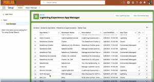 Shift Manager custom Salesforce app