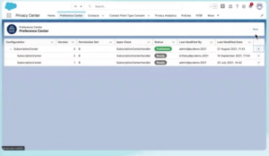 Salesforce Privacy Center