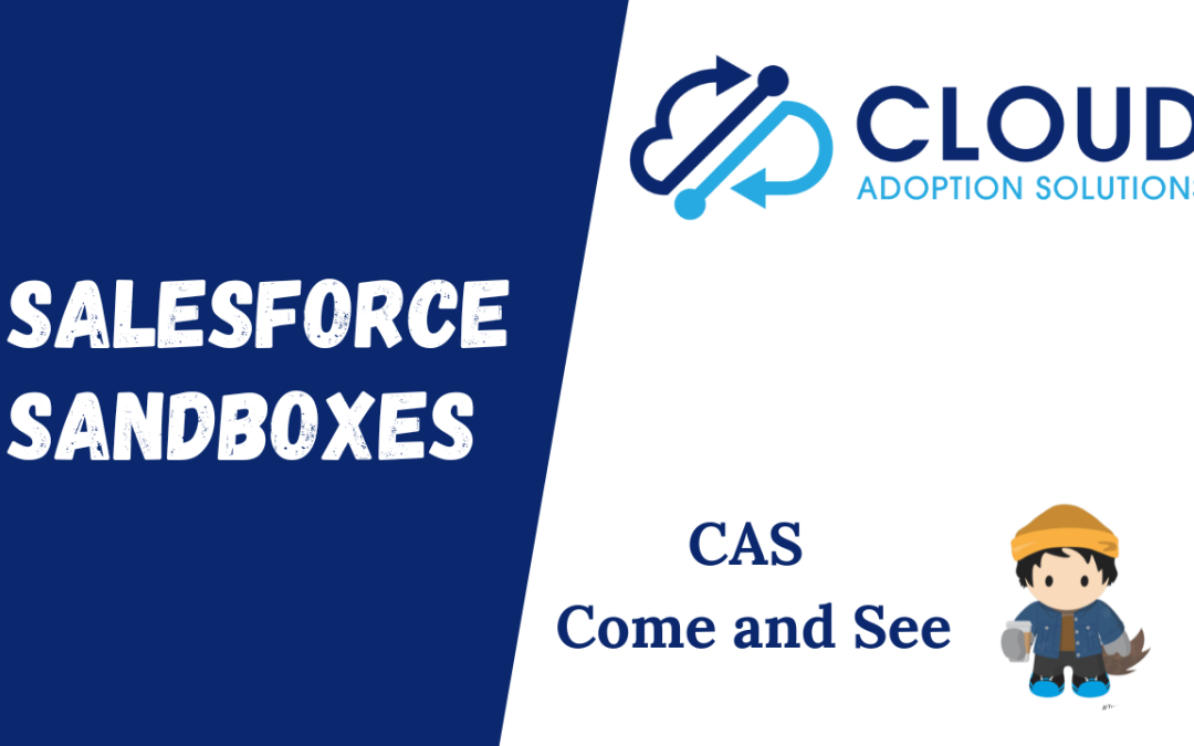 Salesforce Sandboxes: CAS Come and See Video