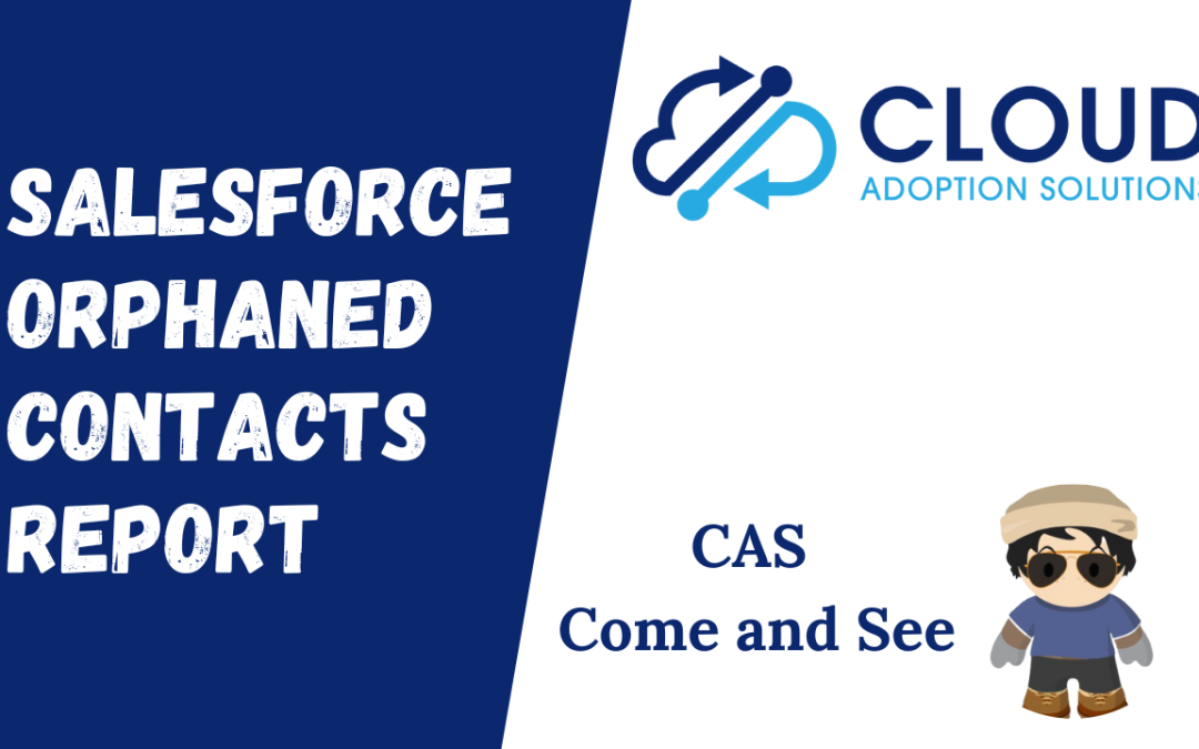 Salesforce Orphaned Contacts Report: CAS Come and See Video